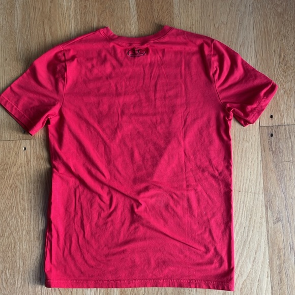 Under Armour short sleeve T-shirt, youth L, red - Picture 3 of 3